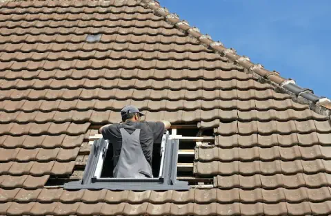 Pose de velux - Roussennac